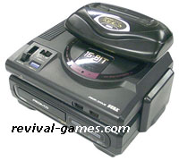 Megadrive avec Mega CD et 32X !