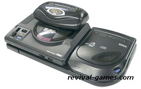 Megadrive avec Mega CD 2 et 32X !