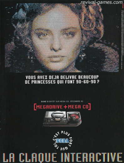 Publicité Dune Mega CD ! Publicité Dune Mega CD !