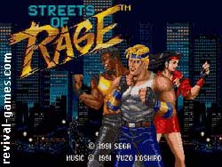 Street of rage 1 sur Megadrive !